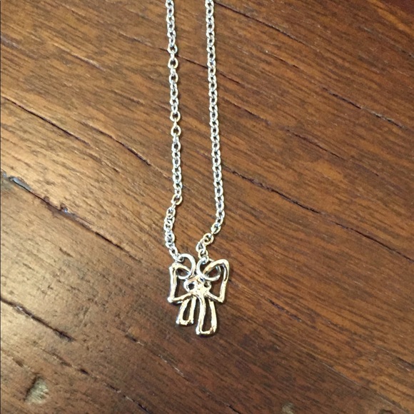 Marc Jacobs Silver Bow Necklace - Picture 5 of 6